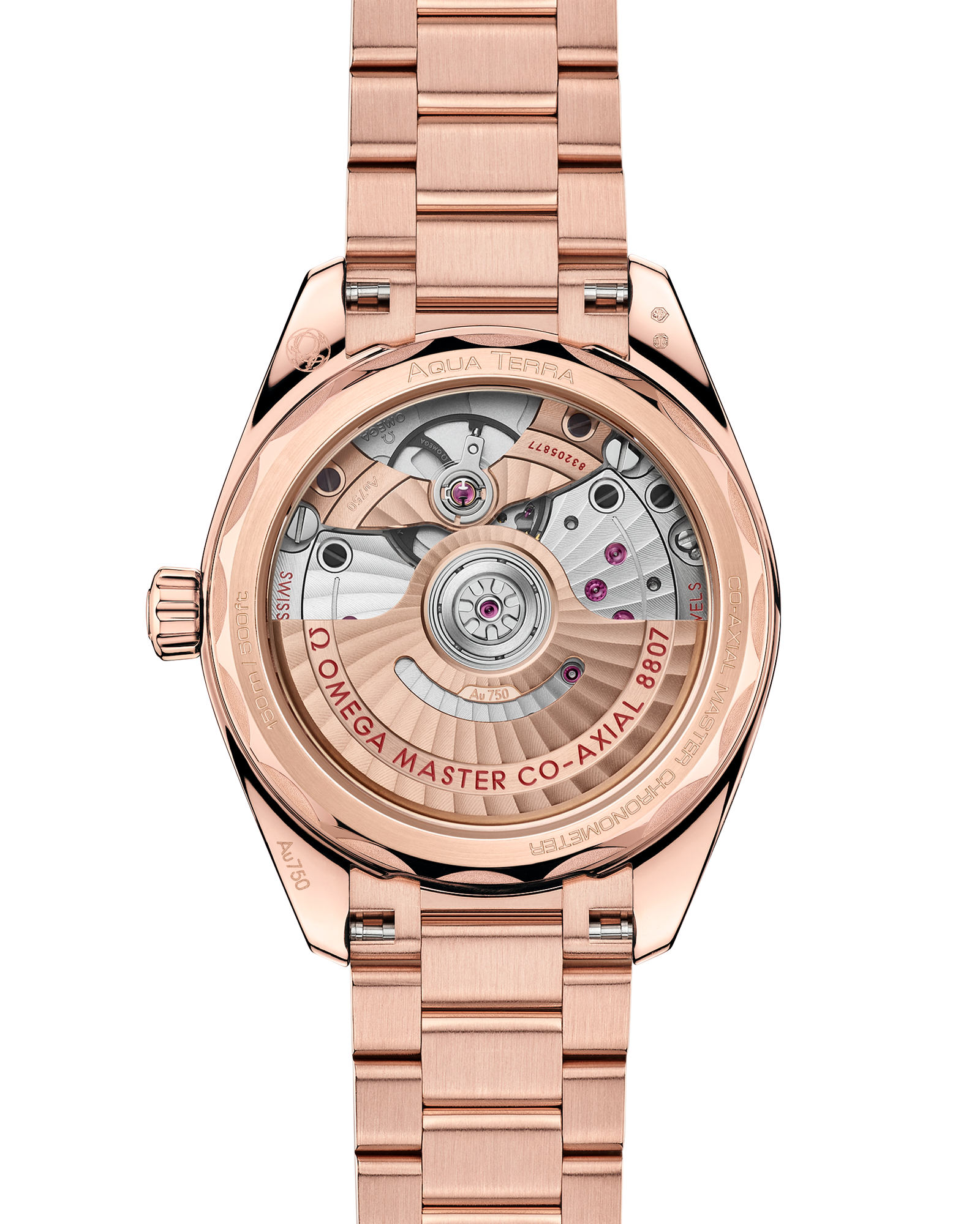 Seamaster Aqua Terra 150M 34 mm, Sedna™ gold on Sedna™ gold