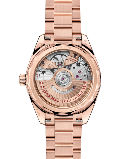 Seamaster Aqua Terra 150M 34 mm, Sedna™ gold on Sedna™ gold