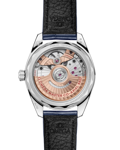 Seamaster Aqua Terra 150M 34 mm, Canopus Gold™ on alligator
