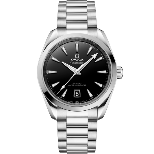 Seamaster Aqua Terra 150M 38 mm, steel on steel