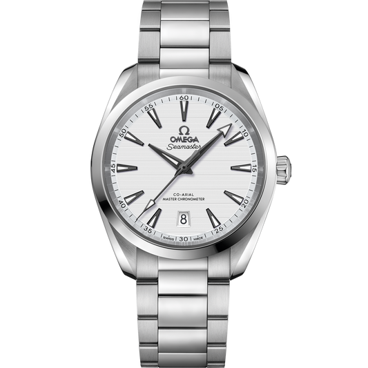 Seamaster Aqua Terra 150M 38 mm, steel on steel