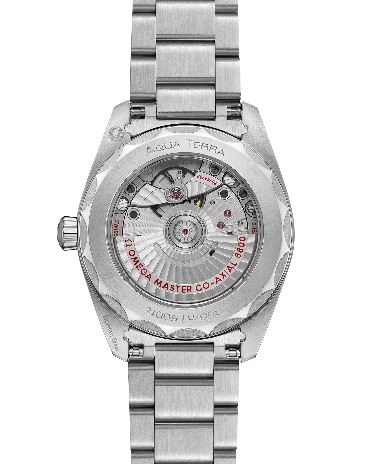 Seamaster Aqua Terra 150M 38 mm, steel on steel