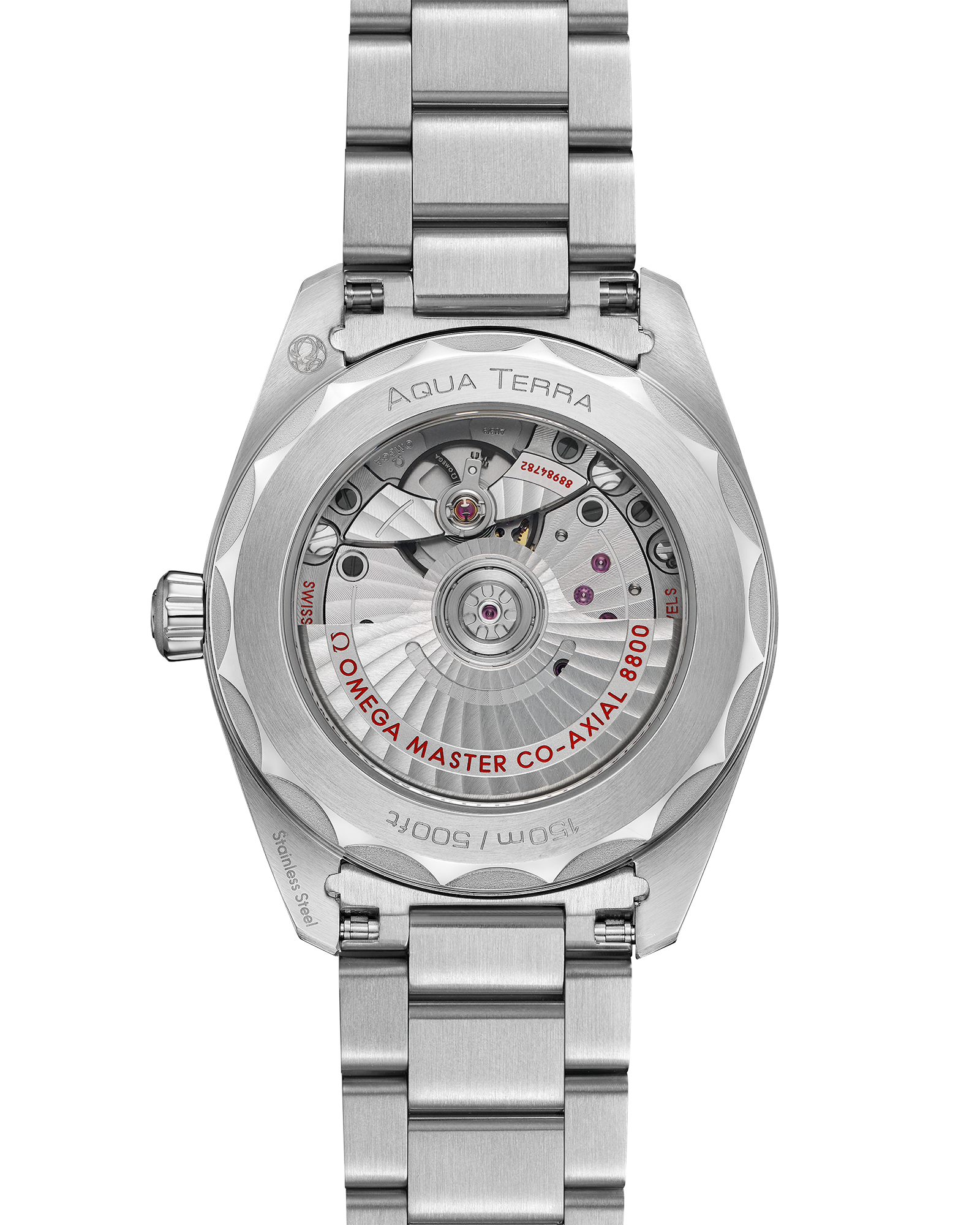 Seamaster Aqua Terra 150M 38 mm, steel on steel
