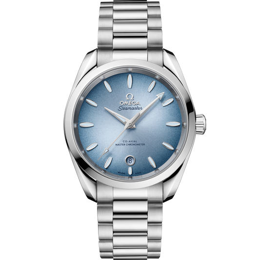 Seamaster Aqua Terra 150M 38 mm, steel on steel