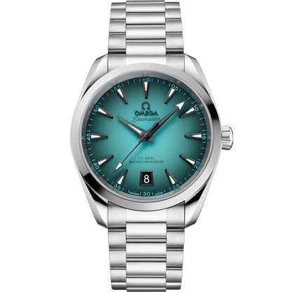Seamaster Aqua Terra 150M 38 mm, steel on steel