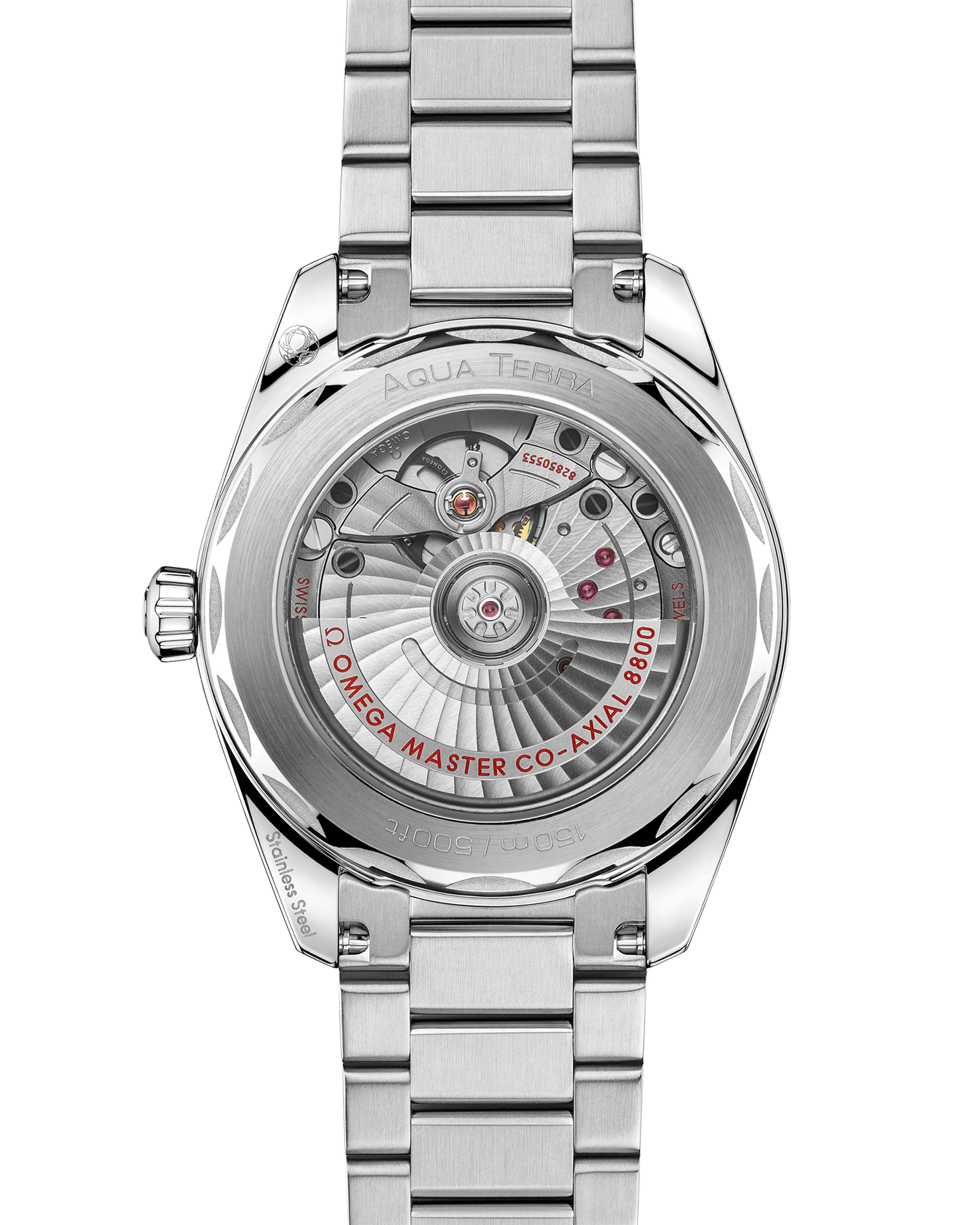 Seamaster Aqua Terra 150M 38 mm, steel on steel
