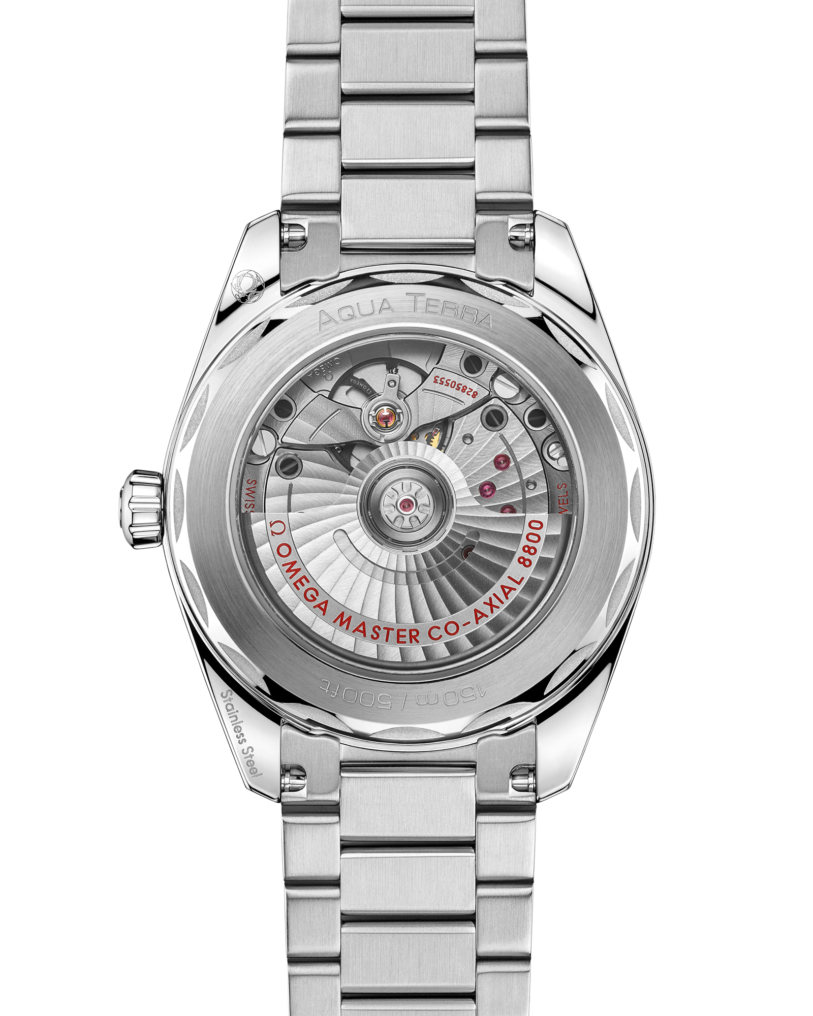 Seamaster Aqua Terra 150M 38 mm, steel on steel