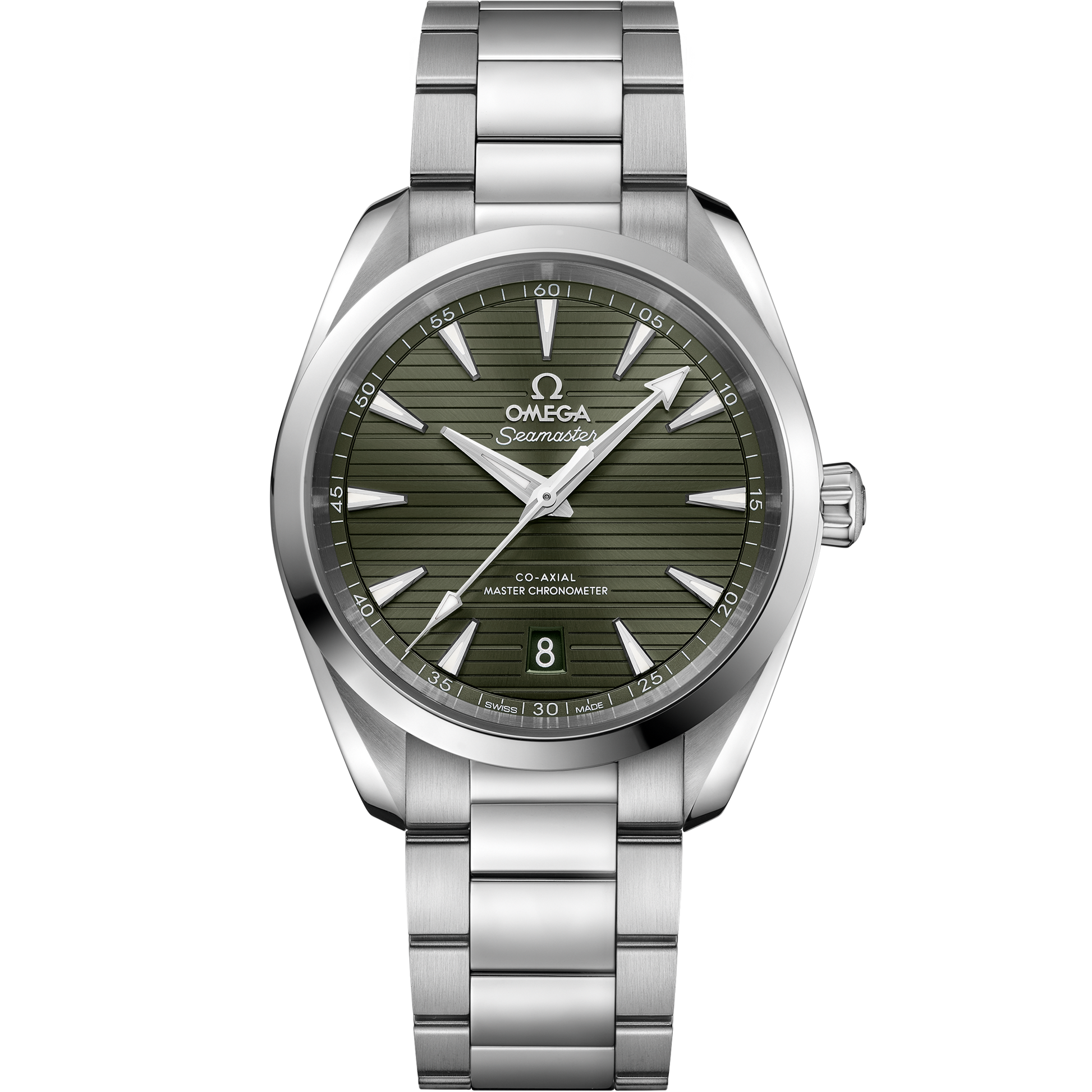 Seamaster Aqua Terra 150M 38 mm, steel on steel