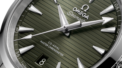 Seamaster Aqua Terra 150M 38 mm, steel on steel