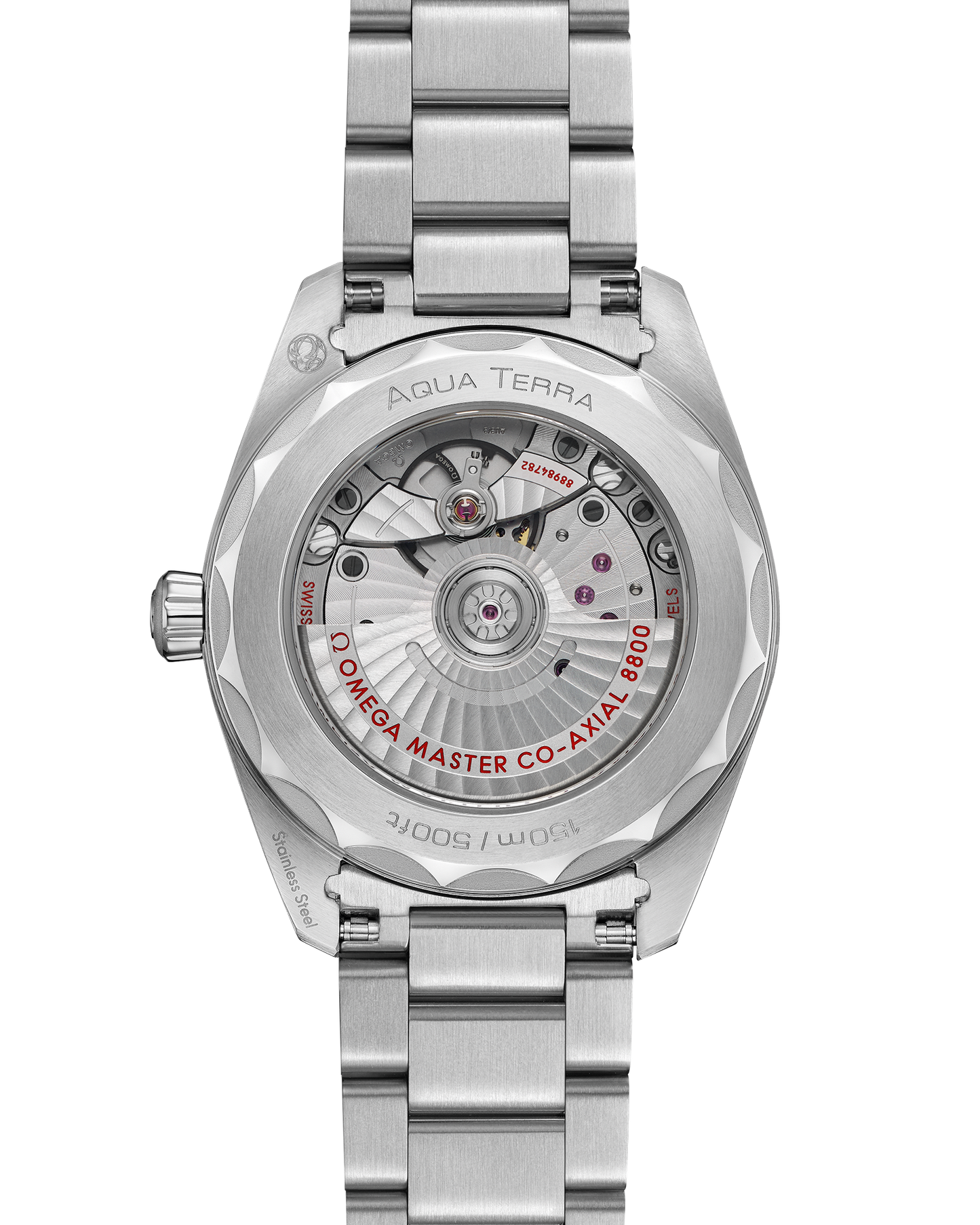 Seamaster Aqua Terra 150M 38 mm, steel on steel