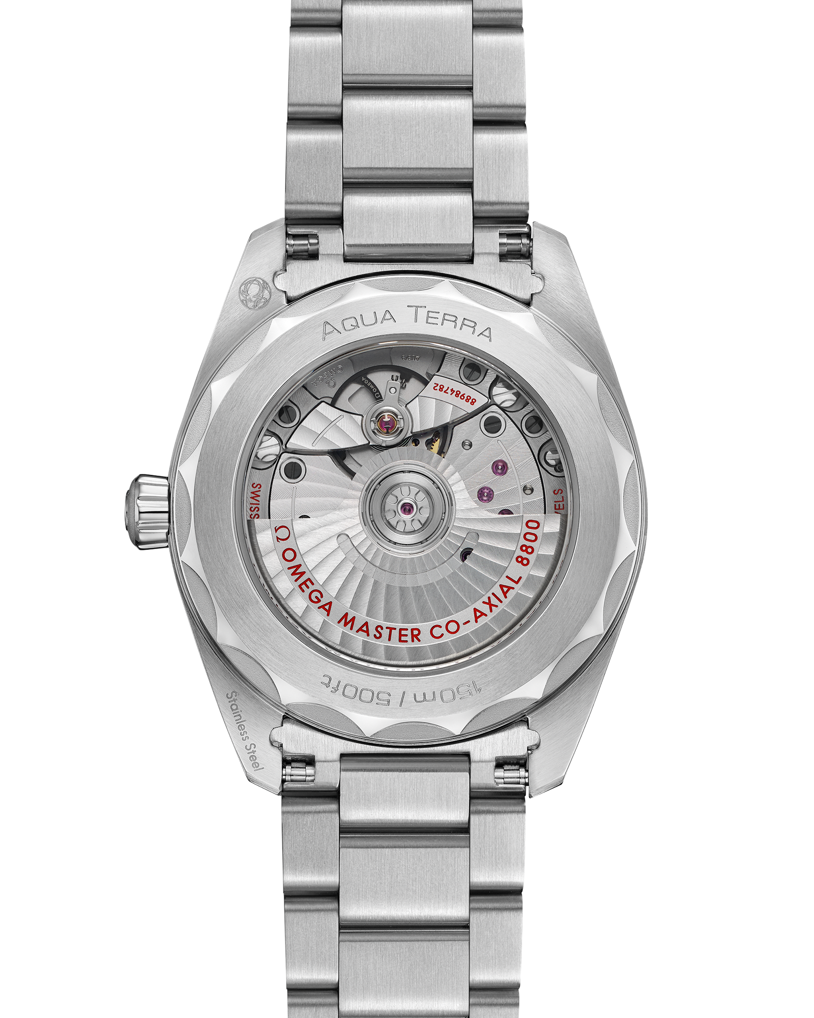 Seamaster Aqua Terra 150M 38 mm, steel on steel