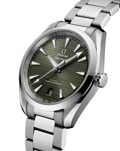 Seamaster Aqua Terra 150M 38 mm, steel on steel