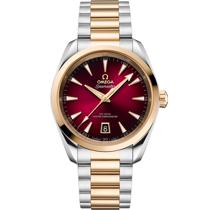 Seamaster Aqua Terra 150M 38 mm, steel ‑ Moonshine™ gold on steel ‑ Moonshine™ gold