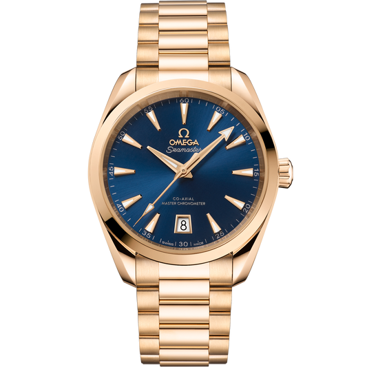 Seamaster Aqua Terra 150M 38 mm, Moonshine™ gold on Moonshine™ gold
