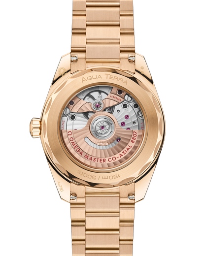 Seamaster Aqua Terra 150M 38 mm, Moonshine™ gold on Moonshine™ gold