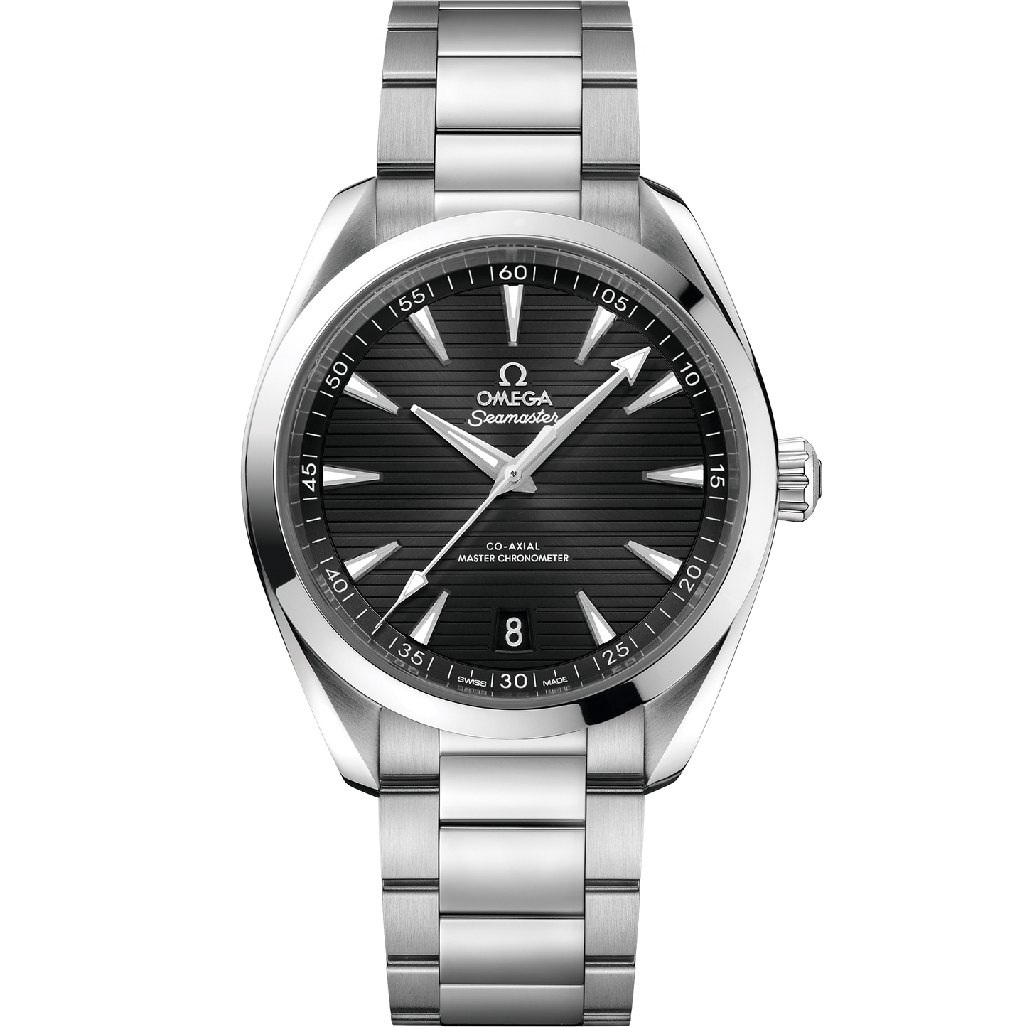 Seamaster Aqua Terra 150M 41 mm, steel on steel