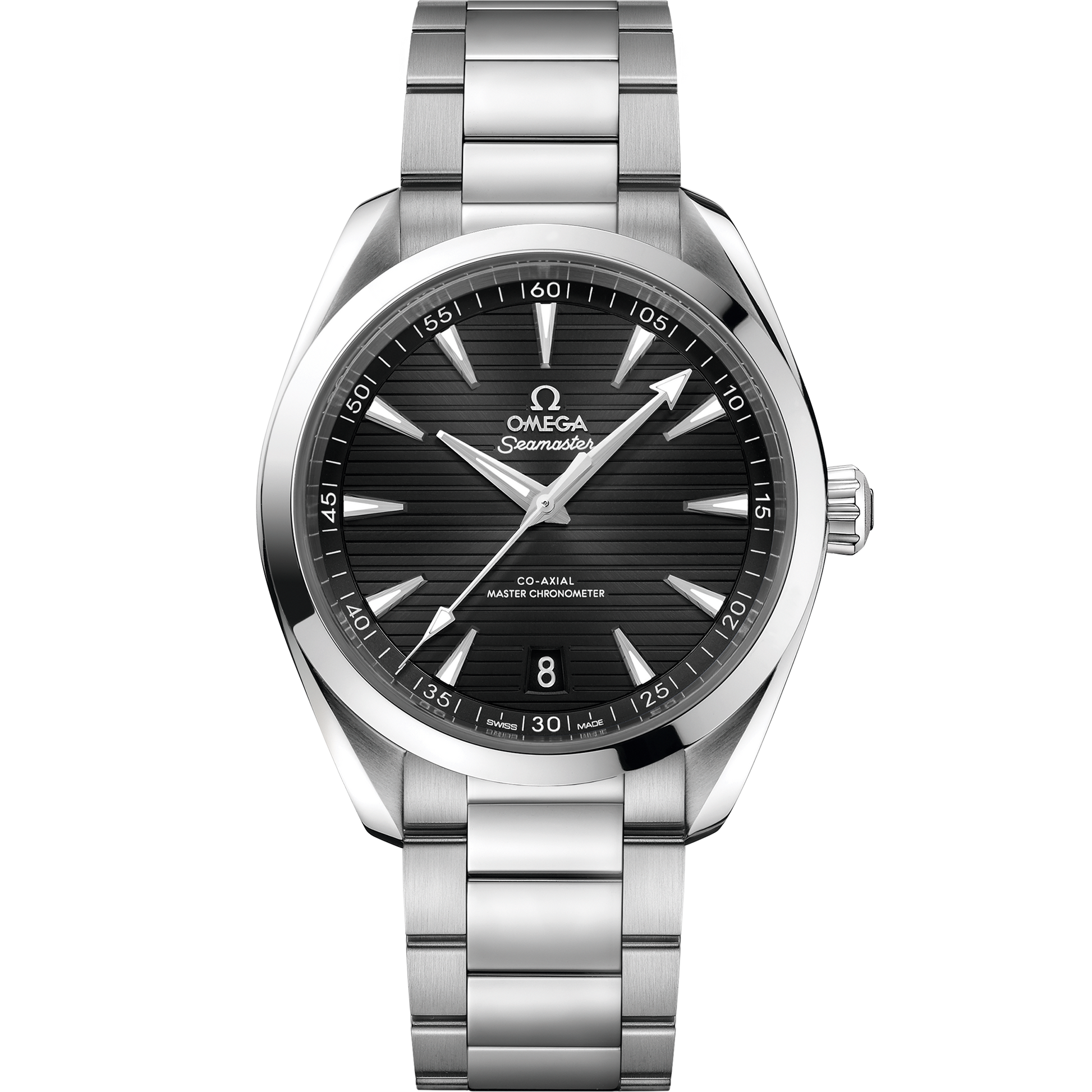 Seamaster Aqua Terra 150M 41 mm, steel on steel