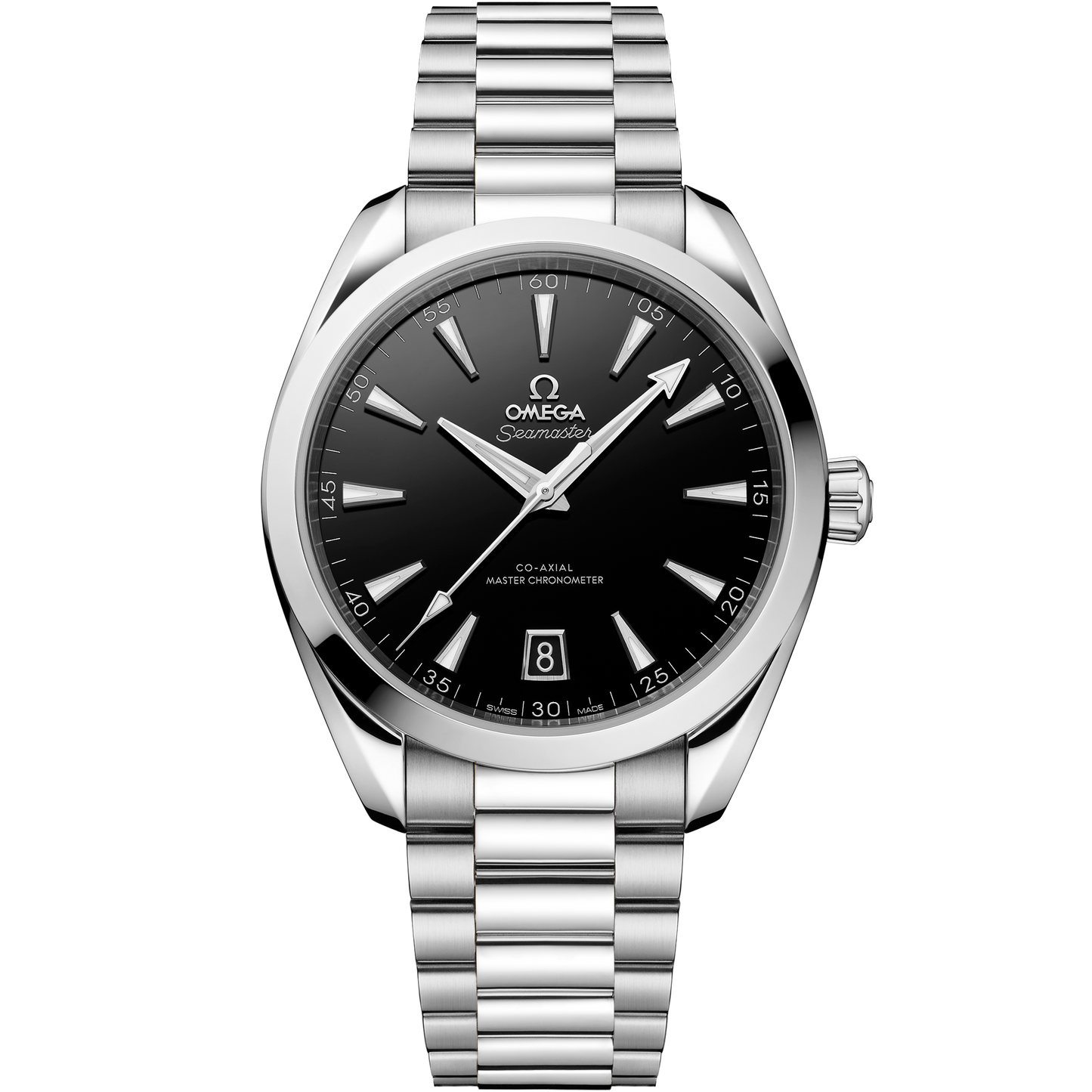 Seamaster Aqua Terra 150M 41 mm, steel on steel