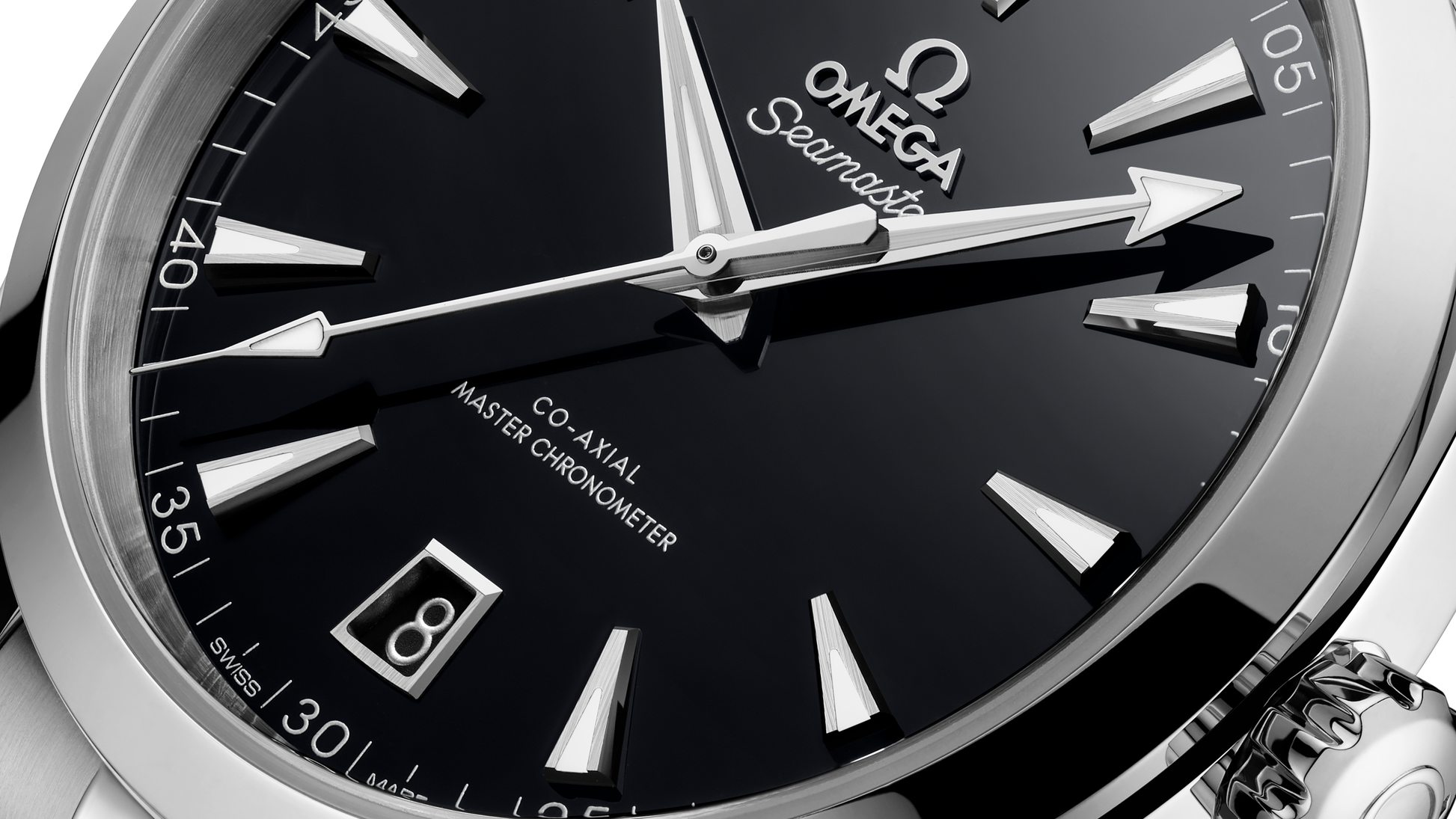 Seamaster Aqua Terra 150M 41 mm, steel on steel