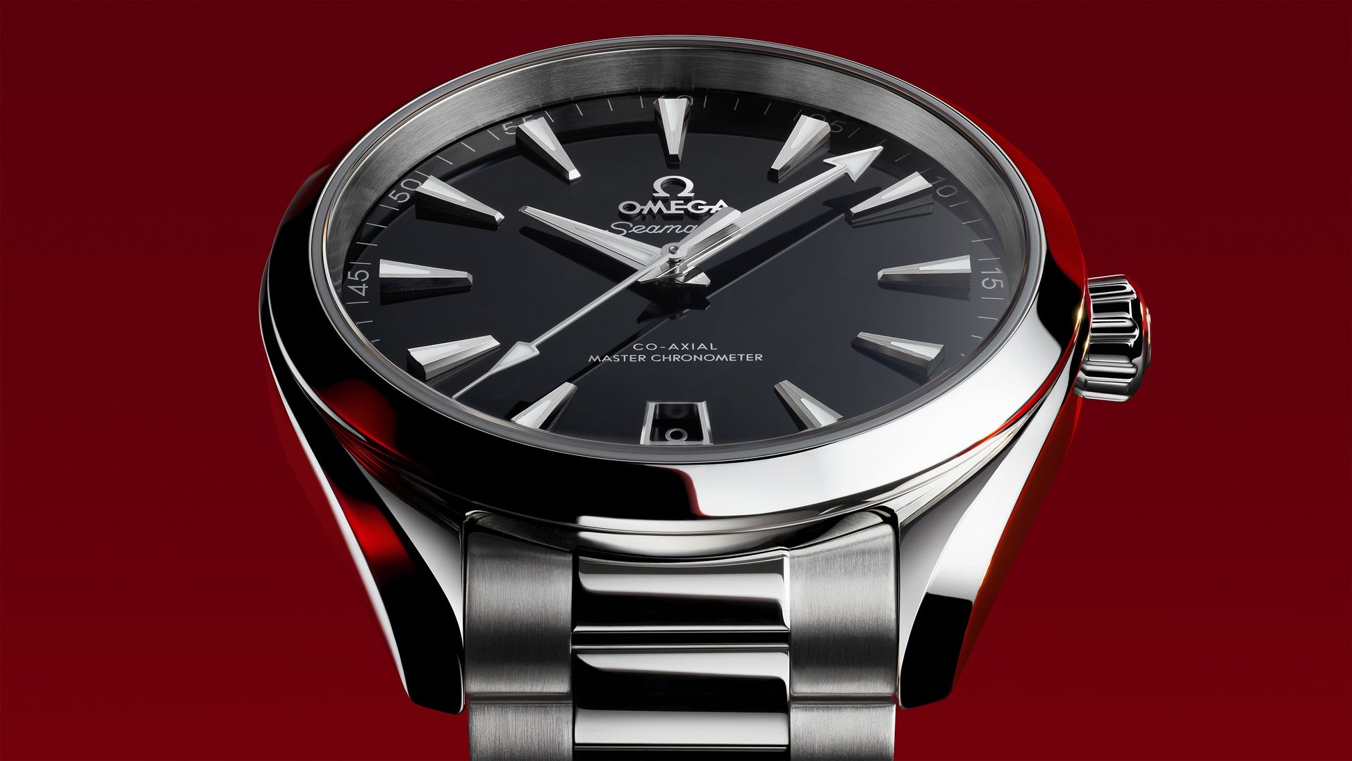 Seamaster Aqua Terra 150M 41 mm, steel on steel