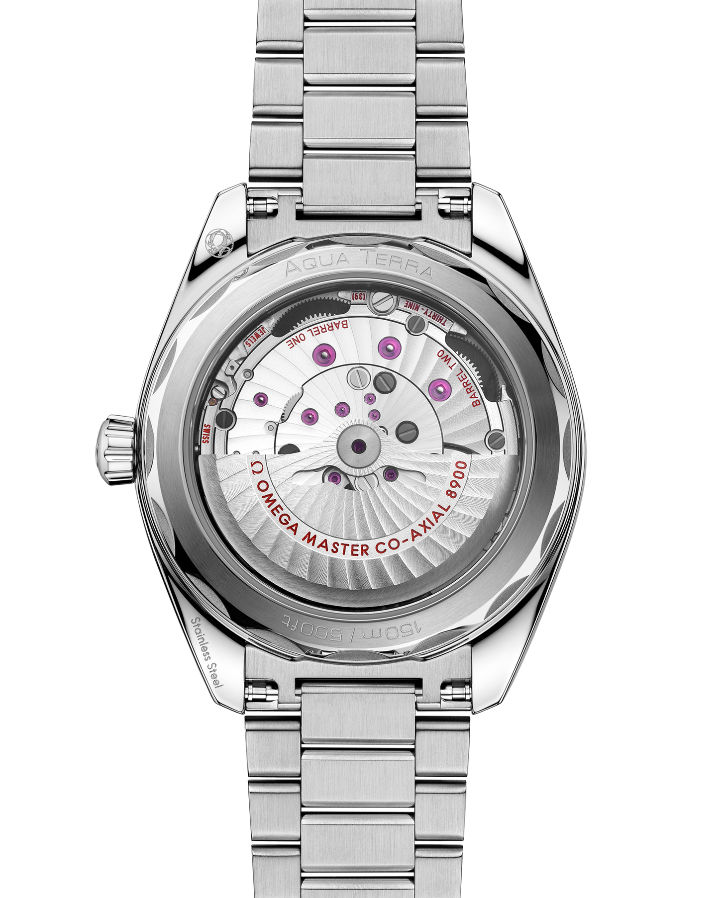 Seamaster Aqua Terra 150M 41 mm, steel on steel