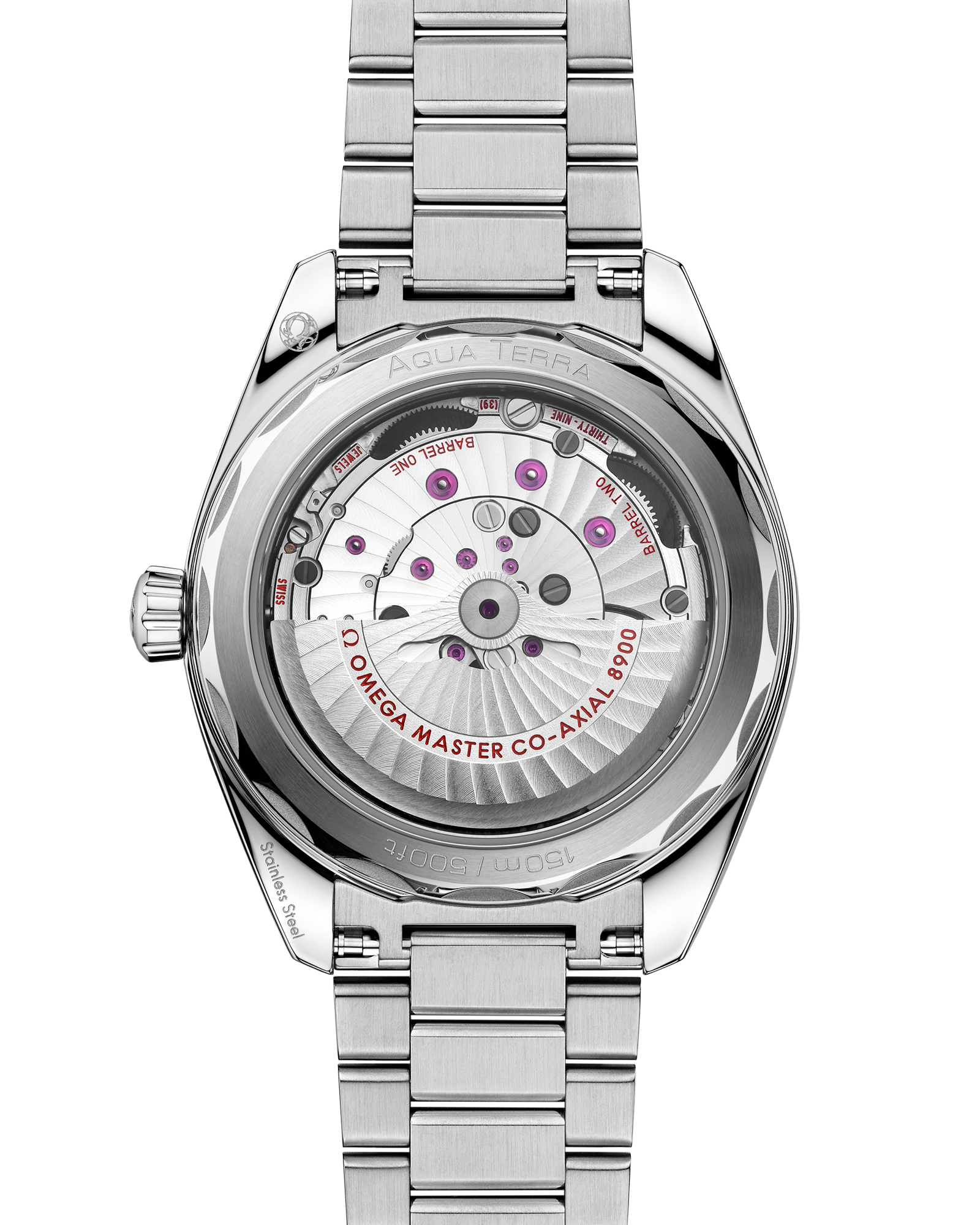 Seamaster Aqua Terra 150M 41 mm, steel on steel