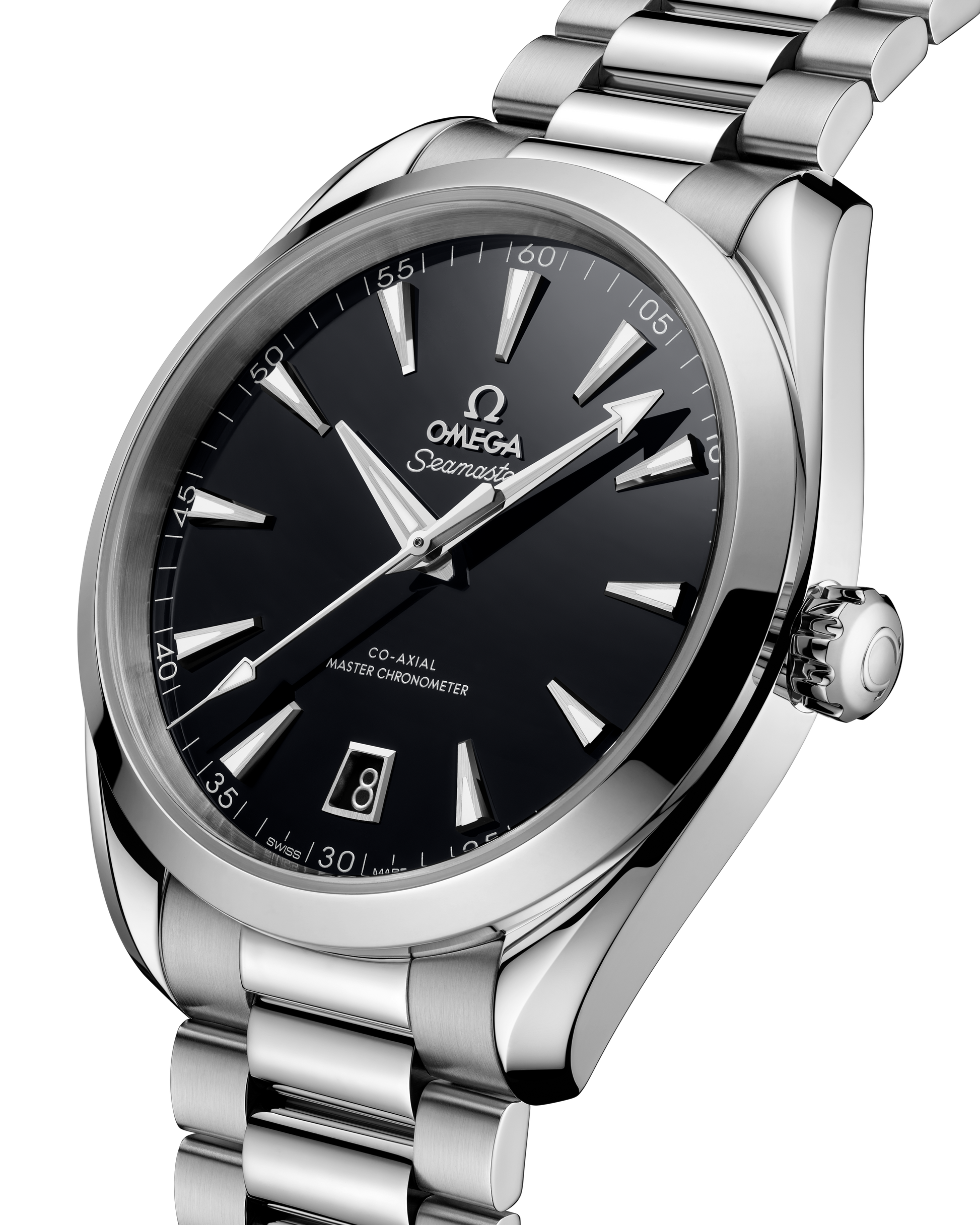 Seamaster Aqua Terra 150M 41 mm, steel on steel