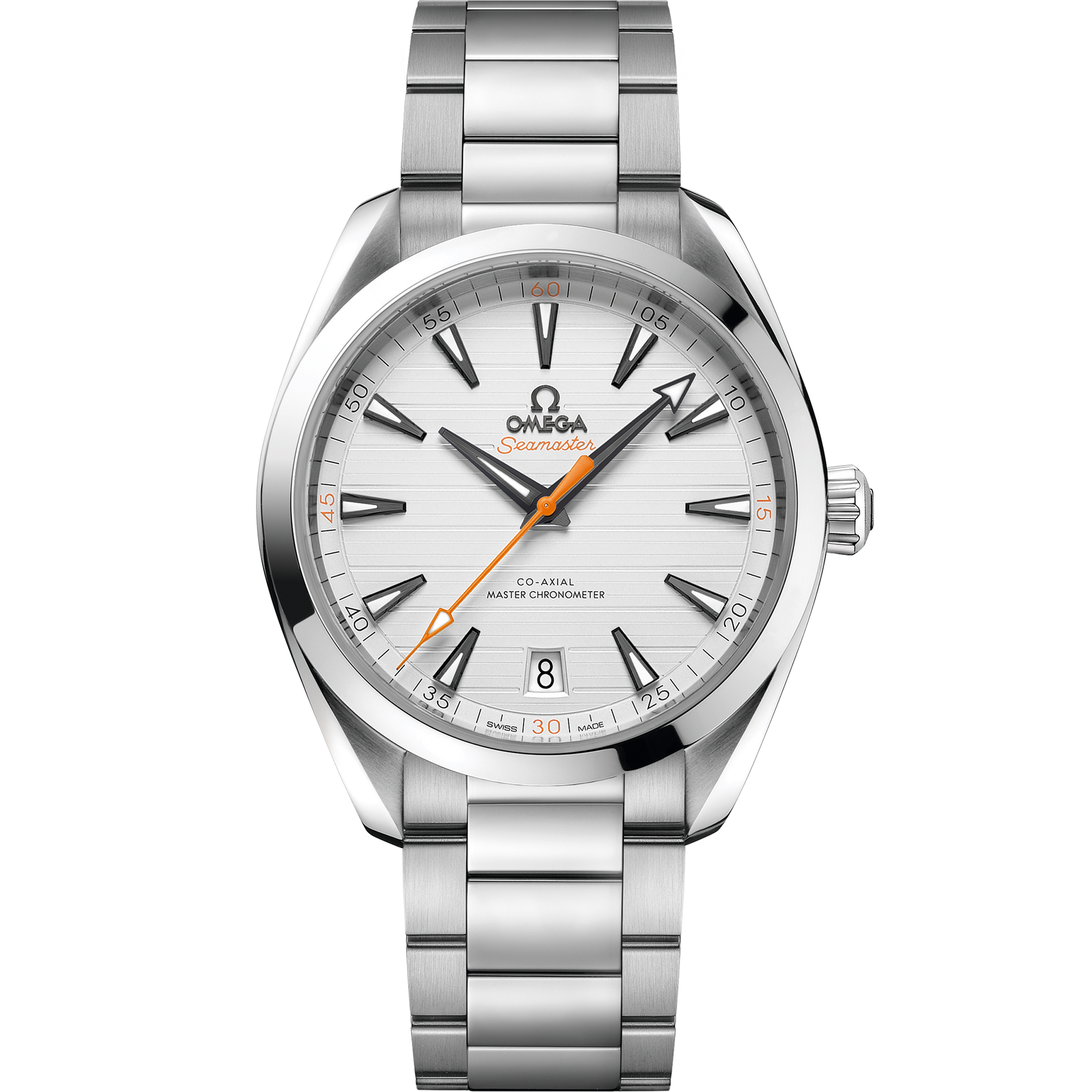 Seamaster Aqua Terra 150M 41 mm, steel on steel