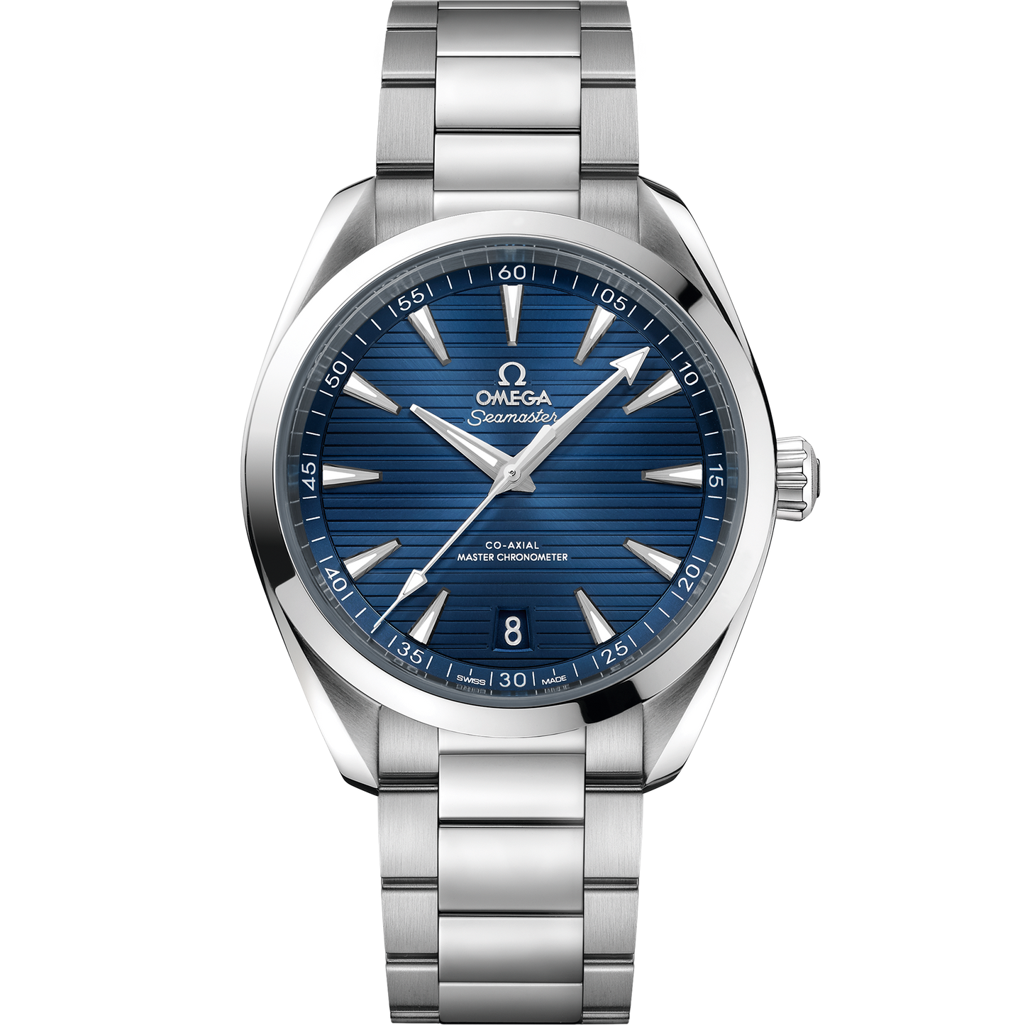 Seamaster Aqua Terra 150M 41 mm, steel on steel