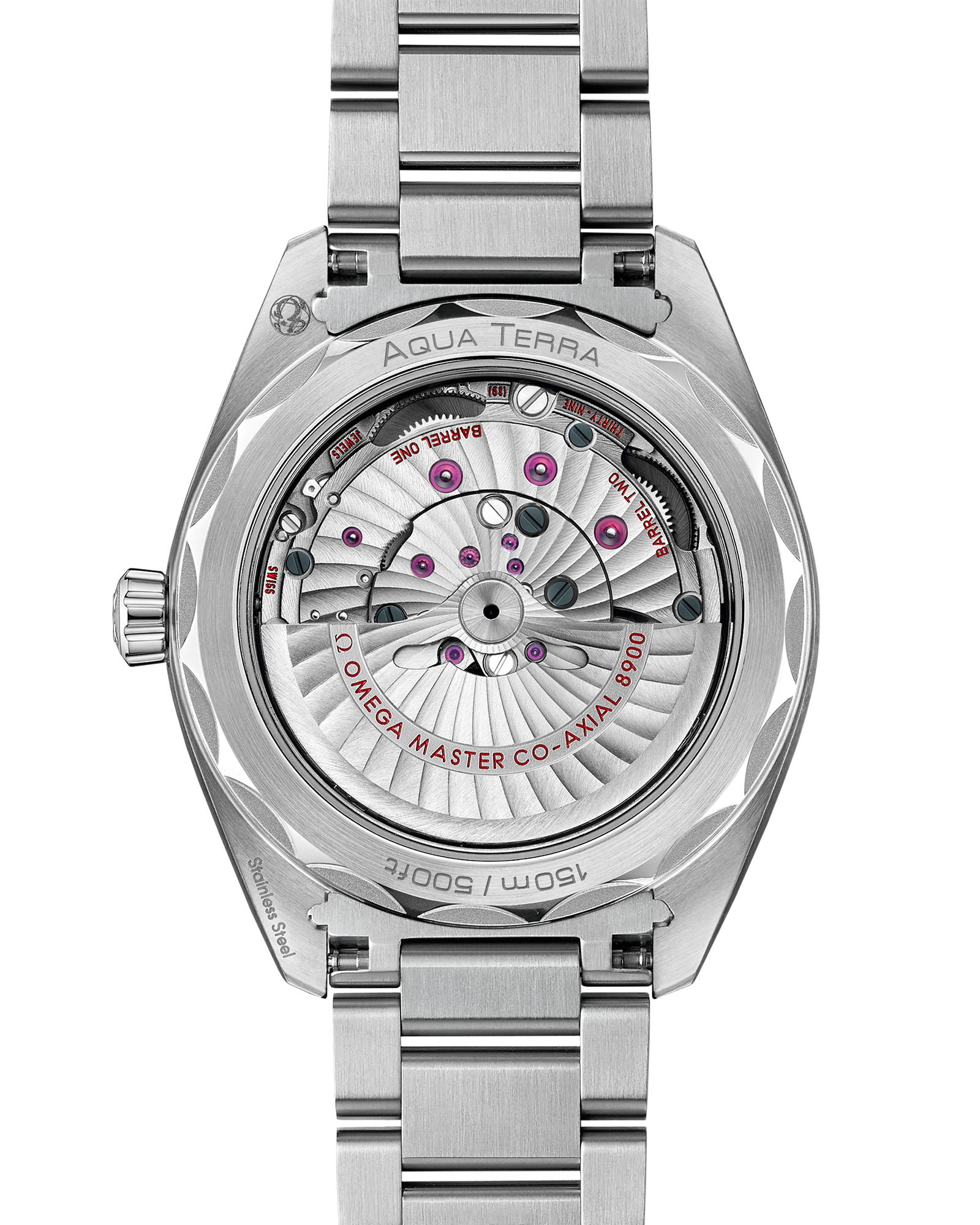 Seamaster Aqua Terra 150M 41 mm, steel on steel