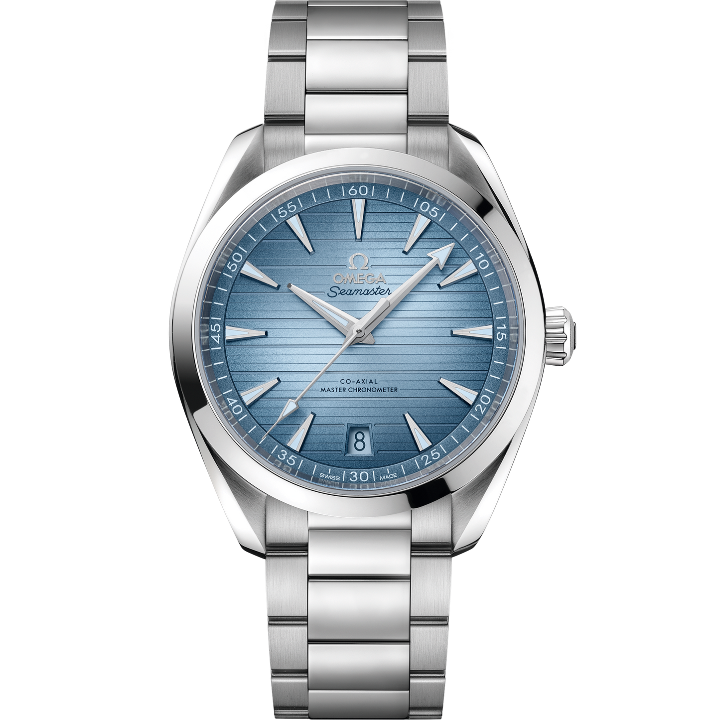 Seamaster Aqua Terra 150M 41 mm, steel on steel