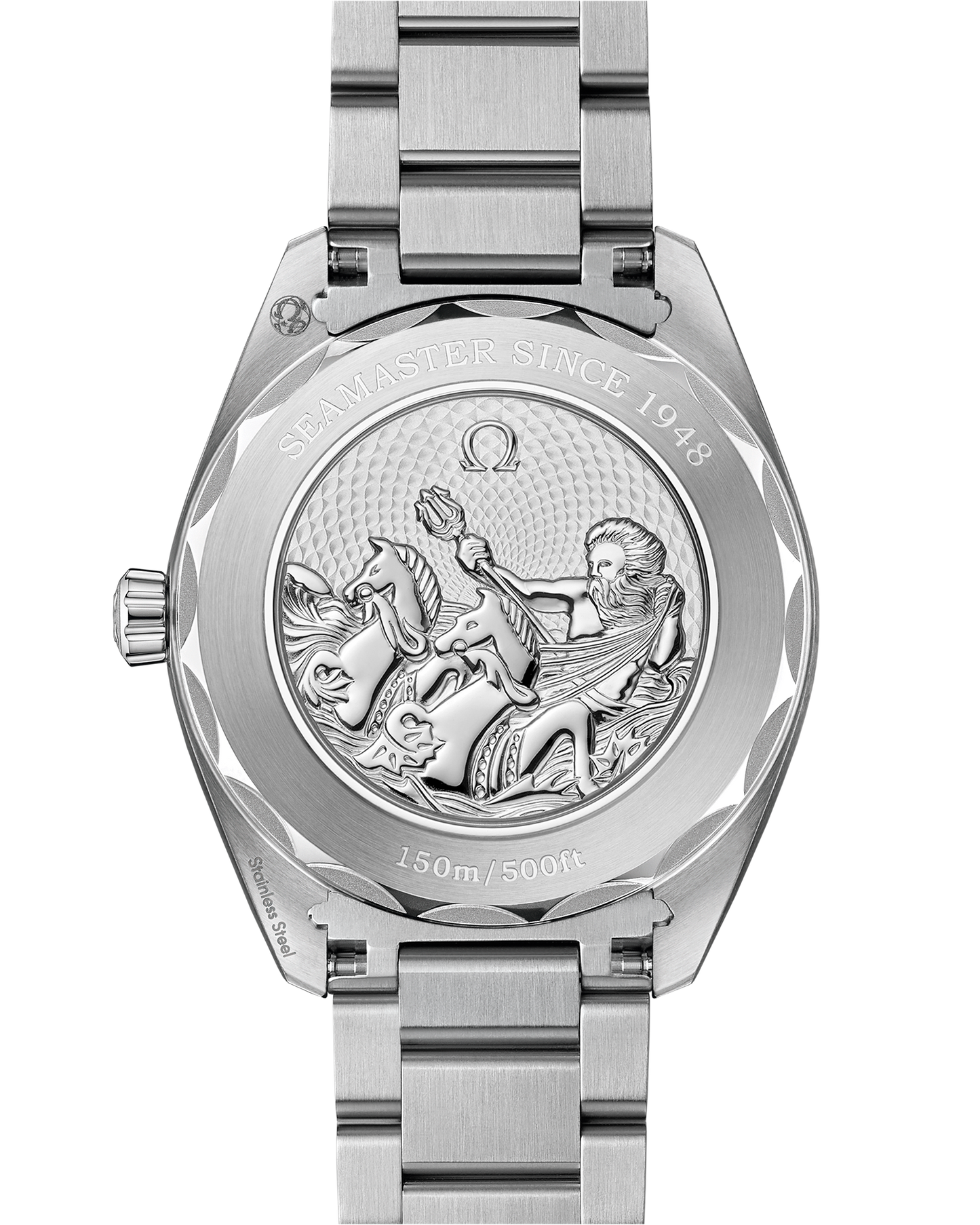 Seamaster Aqua Terra 150M 41 mm, steel on steel