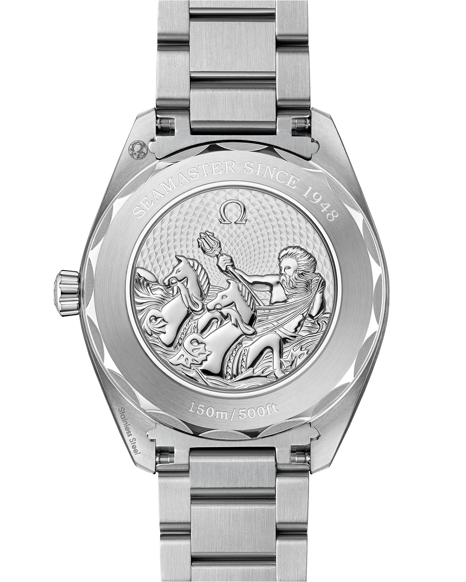 Seamaster Aqua Terra 150M 41 mm, steel on steel