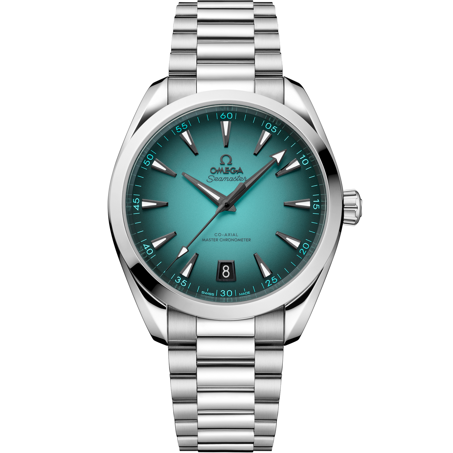Seamaster Aqua Terra 150M 41 mm, steel on steel