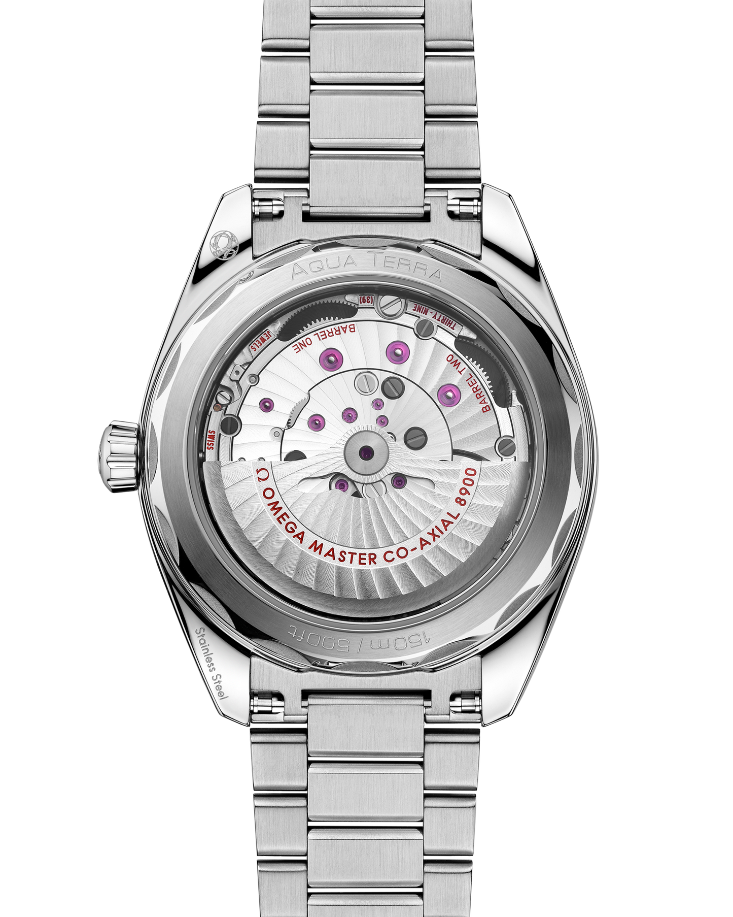 Seamaster Aqua Terra 150M 41 mm, steel on steel