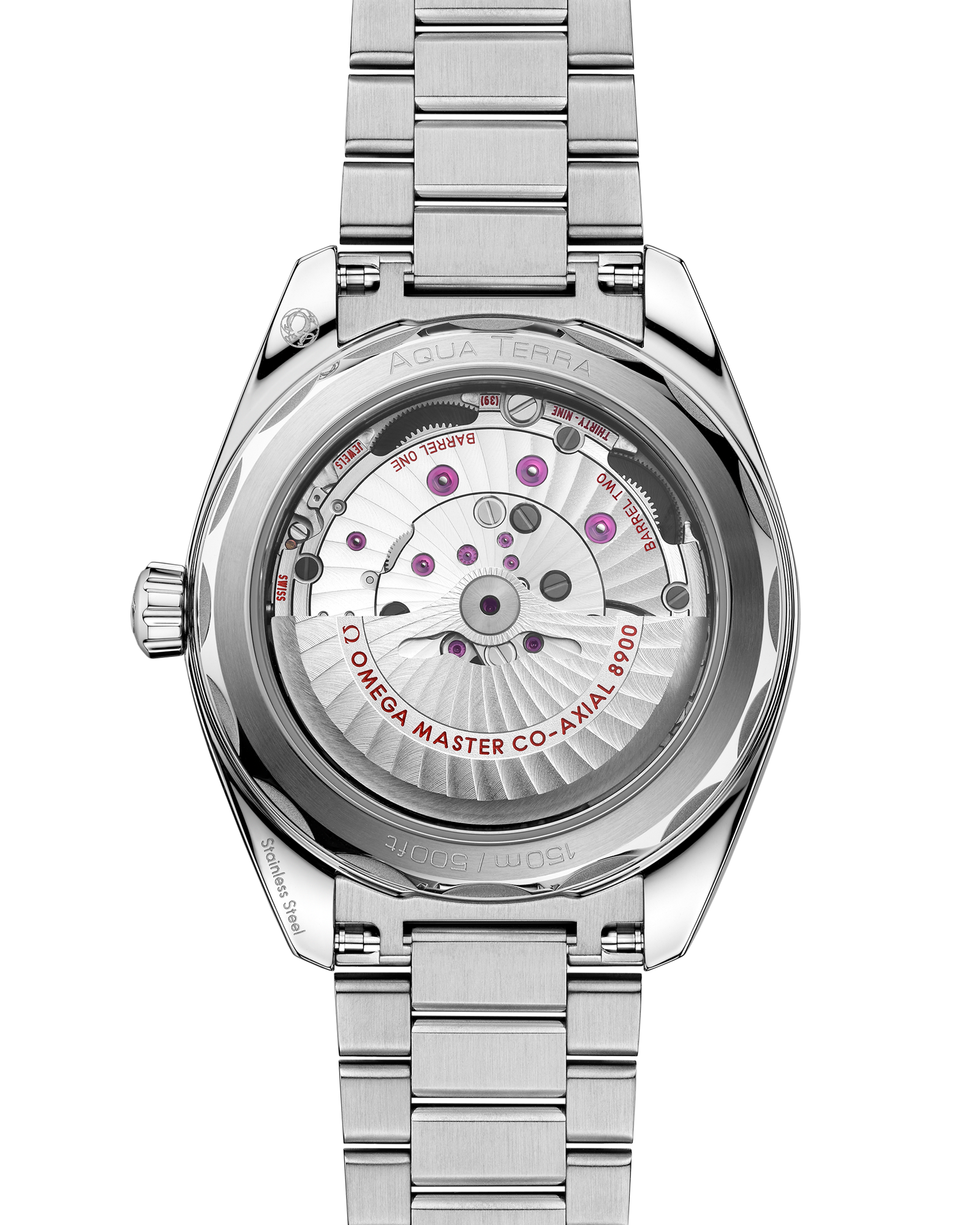 Seamaster Aqua Terra 150M 41 mm, steel on steel