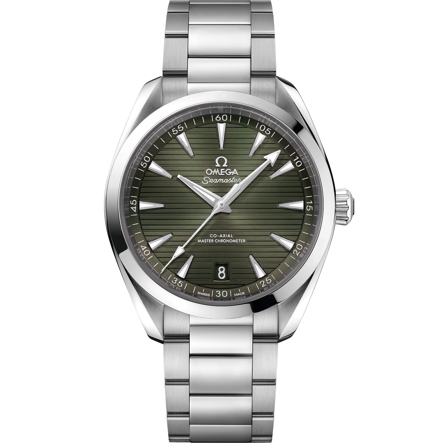 Seamaster Aqua Terra 150M 41 mm, steel on steel