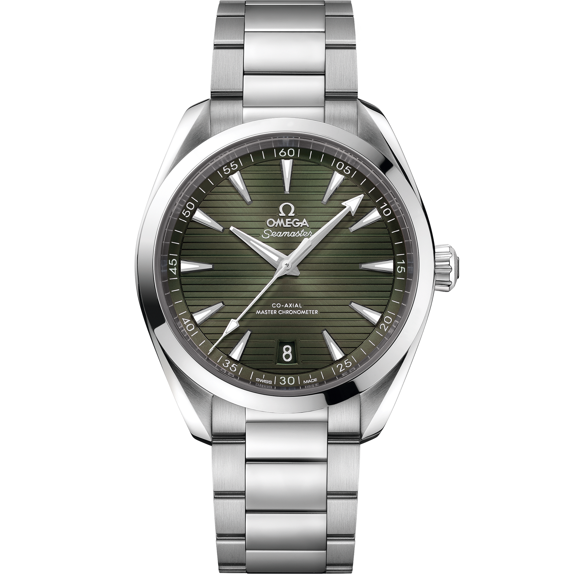 Seamaster Aqua Terra 150M 41 mm, steel on steel