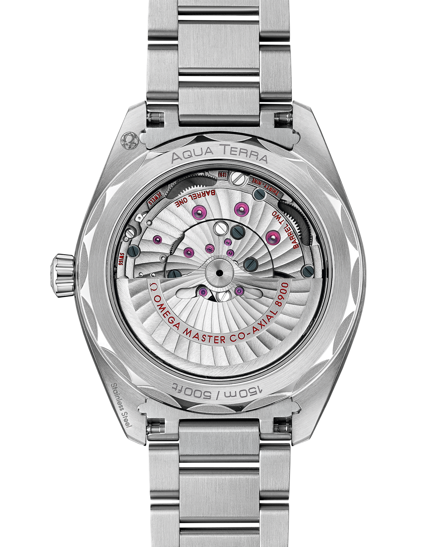 Seamaster Aqua Terra 150M 41 mm, steel on steel