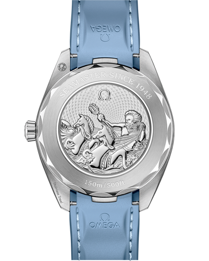 Seamaster Aqua Terra 150M 41 mm, steel on rubber strap