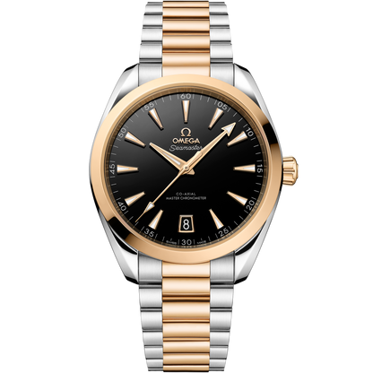 Seamaster Aqua Terra 150M 41 mm, steel ‑ Moonshine™ gold on steel ‑ Moonshine™ gold