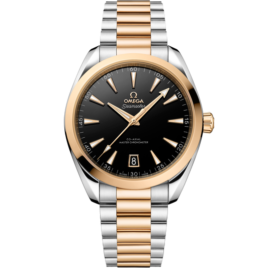Seamaster Aqua Terra 150M 41 mm, steel ‑ Moonshine™ gold on steel ‑ Moonshine™ gold