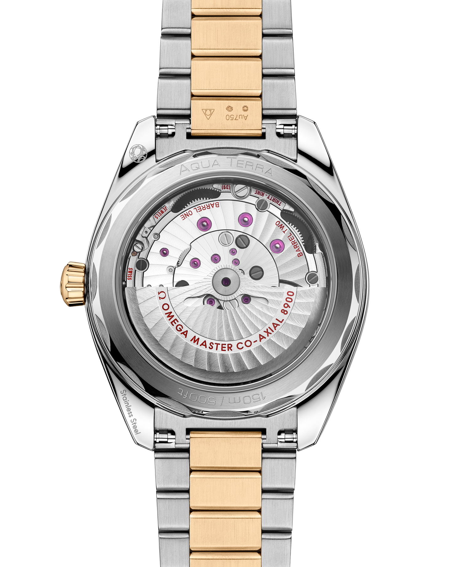 Seamaster Aqua Terra 150M 41 mm, steel ‑ Moonshine™ gold on steel ‑ Moonshine™ gold