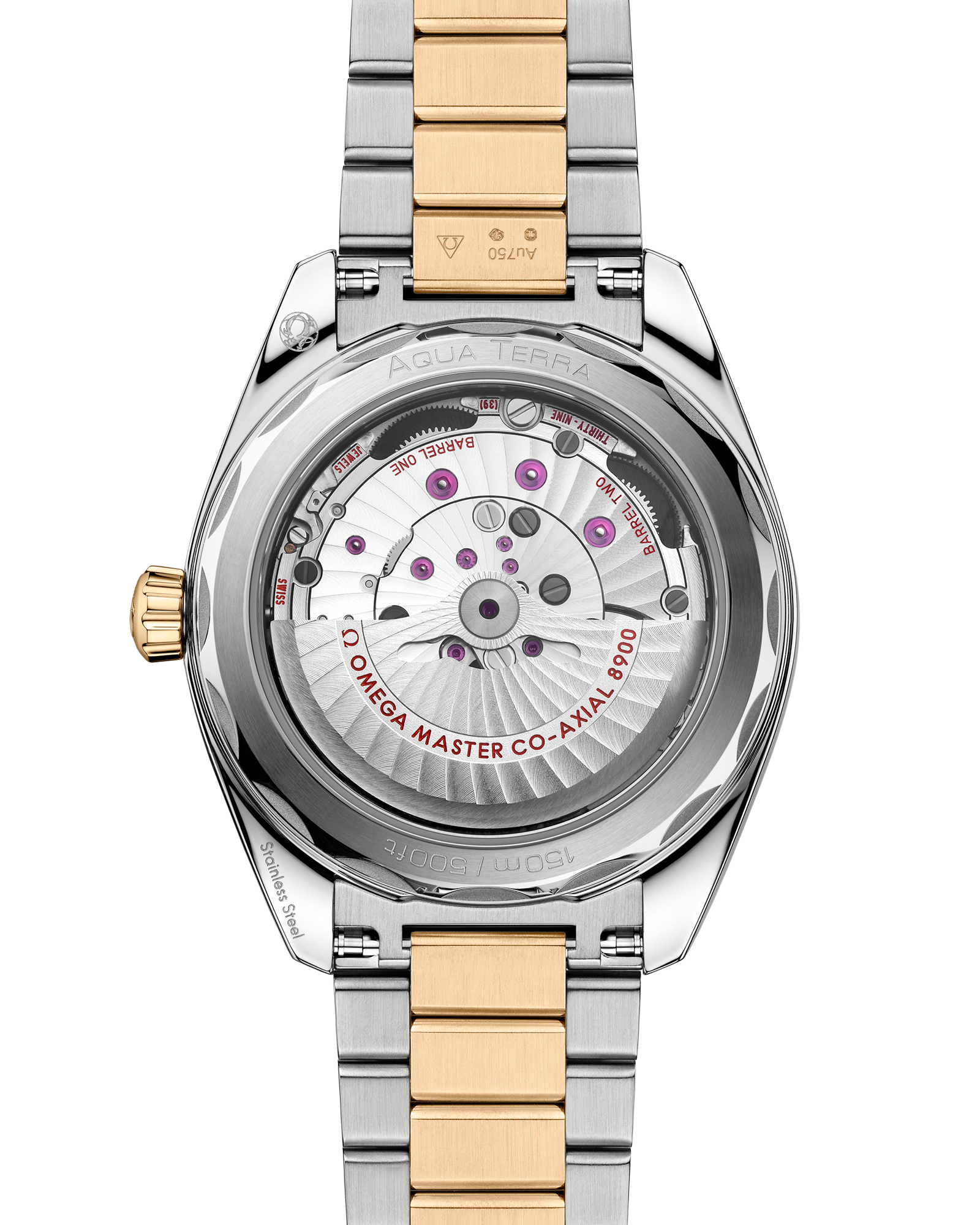 Seamaster Aqua Terra 150M 41 mm, steel ‑ Moonshine™ gold on steel ‑ Moonshine™ gold