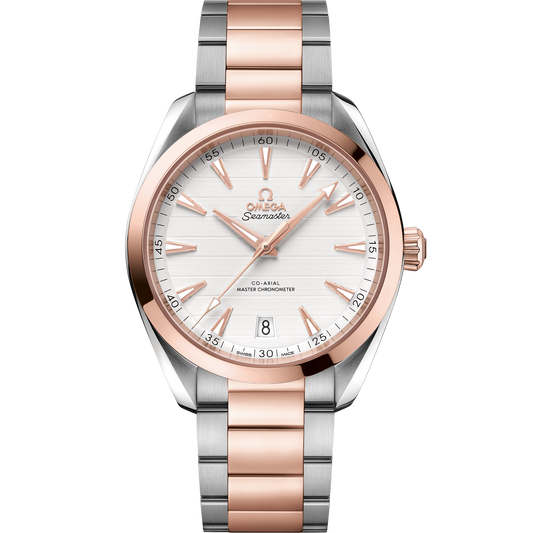 Seamaster Aqua Terra 150M 41 mm, steel ‑ Sedna™ gold on steel ‑ Sedna™ gold