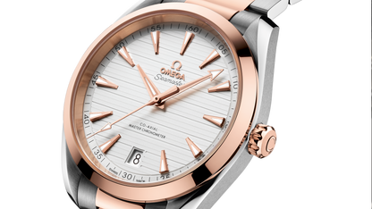 Seamaster Aqua Terra 150M 41 mm, steel ‑ Sedna™ gold on steel ‑ Sedna™ gold