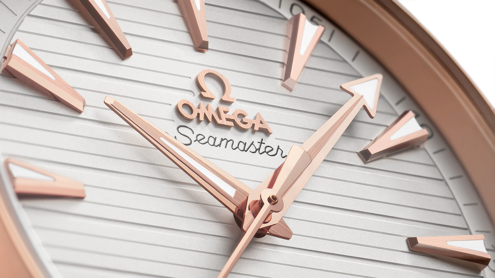 Seamaster Aqua Terra 150M 41 mm, steel ‑ Sedna™ gold on steel ‑ Sedna™ gold