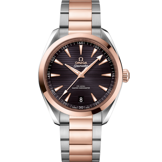Seamaster Aqua Terra 150M 41 mm, steel ‑ Sedna™ gold on steel ‑ Sedna™ gold