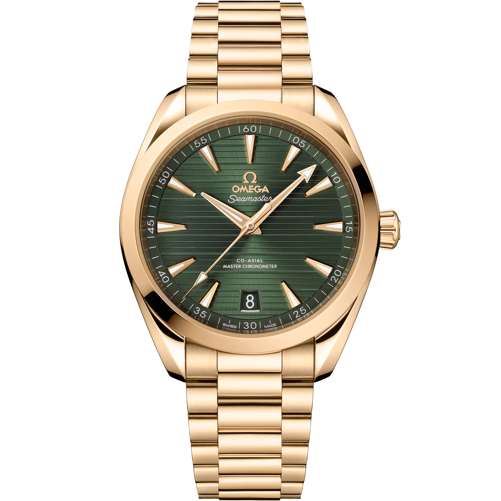 Seamaster Aqua Terra 150M 41 mm, Moonshine™ gold on Moonshine™ gold