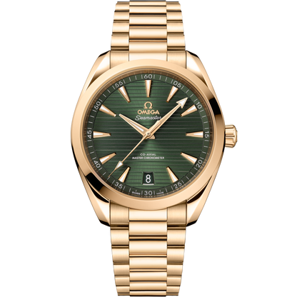 Seamaster Aqua Terra 150M 41 mm, Moonshine™ gold on Moonshine™ gold